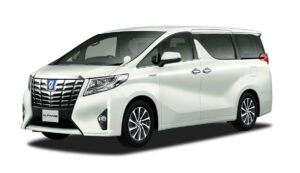 2015 Toyota Alphard G F Package luxury MPV exterior view